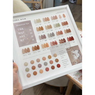 Set thạch đục Rabia 18 màu ( nhiều màu ), tặng kèm bảng màu