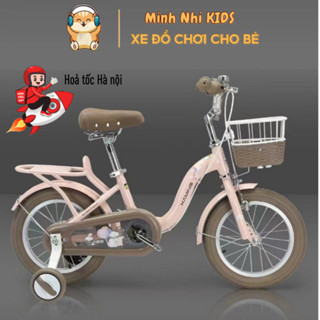 [ Ȟỏa Tốc 2H] Xe đạp trẻ em Xaming - xe đạp cho bé gái 2-9 tuổi, Xe rất đẹp và chất lượng Minhnhi.Kid ( Có nệm baga )