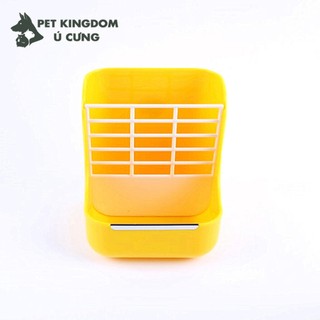 Máng cỏ ngăn đôi cho thỏ và chuột lang