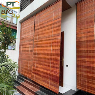  Mành Sáo Tre Ngang 2,5m Cao 2m  3m Mành Che Nắng Ban Công Mành Sáo Trúc Rèm Cửa Màn Che Ngoài Trời 