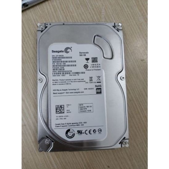 Ổ cứng máy tính 500GB bóc máy các loại Samsung, Seagate, Westen