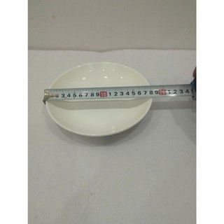 combo 5 cái dĩa sứ tròn ảo 18cm