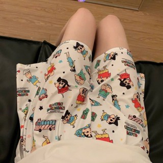 Quần đùi chất thun hoạt hình nhiều mẫu - Quần short unisex dành cho nam nữ siêu hotren