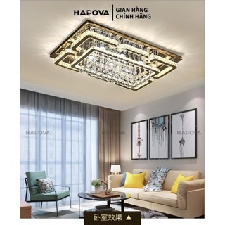 Đèn chùm pha lê phòng khách HAPOVA BIKIA 30081
