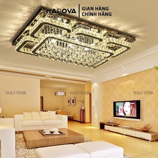 Đèn chùm pha lê phòng khách HAPOVA BIKIA 30081