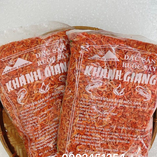 Q10 -  1Kg Tép Sấy (Ruốc Sấy) Tây Ninh Tẩm Gia Vị Làm Bánh Tráng Trộn Loại Ngon