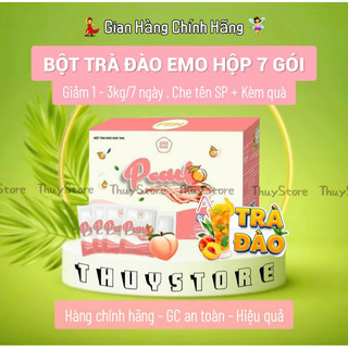 Emo Detox - Trà Đào Hoà Tan Hỗ Trợ Giảm Cân 7 Ngày Chính hãng