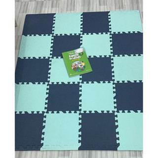Set 10 tấm Thảm 30×30 dày 2cm xốp lót sàn, thảm chơi cho bé