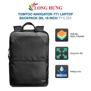 Ba lô Tomtoc Navigator-T71 Laptop Backpack T71 - Hàng chính hãng
