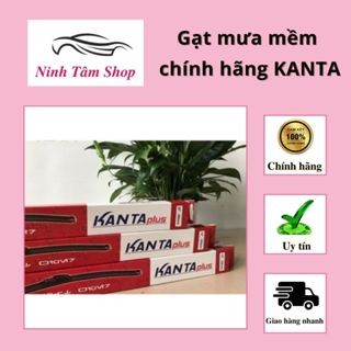 [CHÍNH HÃNG] - Gạt mưa mềm - Gạt mưa chính hãng KANTA CAO CẤP - Phù hợp đa số các dòng xe trên thị trường