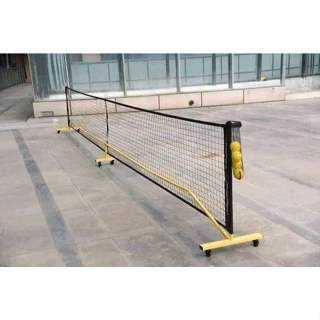 Bộ khung lưới Pickleball di động tiêu chuẩn thi đấu có bánh xe cao cấp dành cho sân chuyên nghiệp 6.7x0.92m BenPick