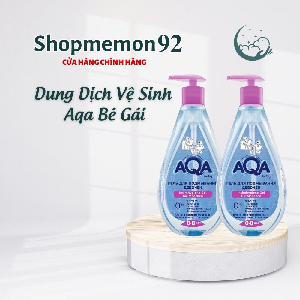Dung dịch vệ sinh AQA cho bé trai, bé gái 250ml