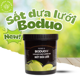Mứt sốt Dưa Lưới Boduo chai chiết 130g tiện sử dụng