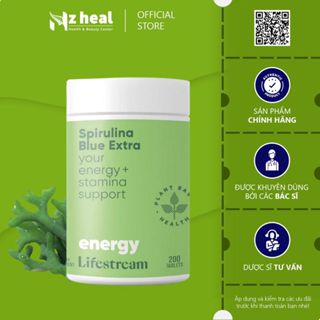[Hỏa tốc] Viên uống tảo xoắn Lifestream Spirulina Blue Extra 200 viên