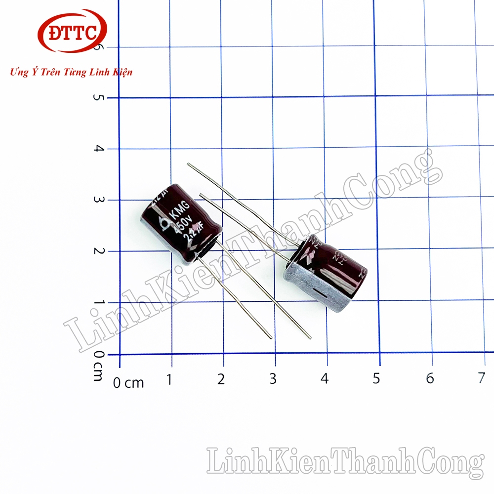 Bộ 20 Chiếc Tụ Hóa 2.2uF 450V 10x12mm