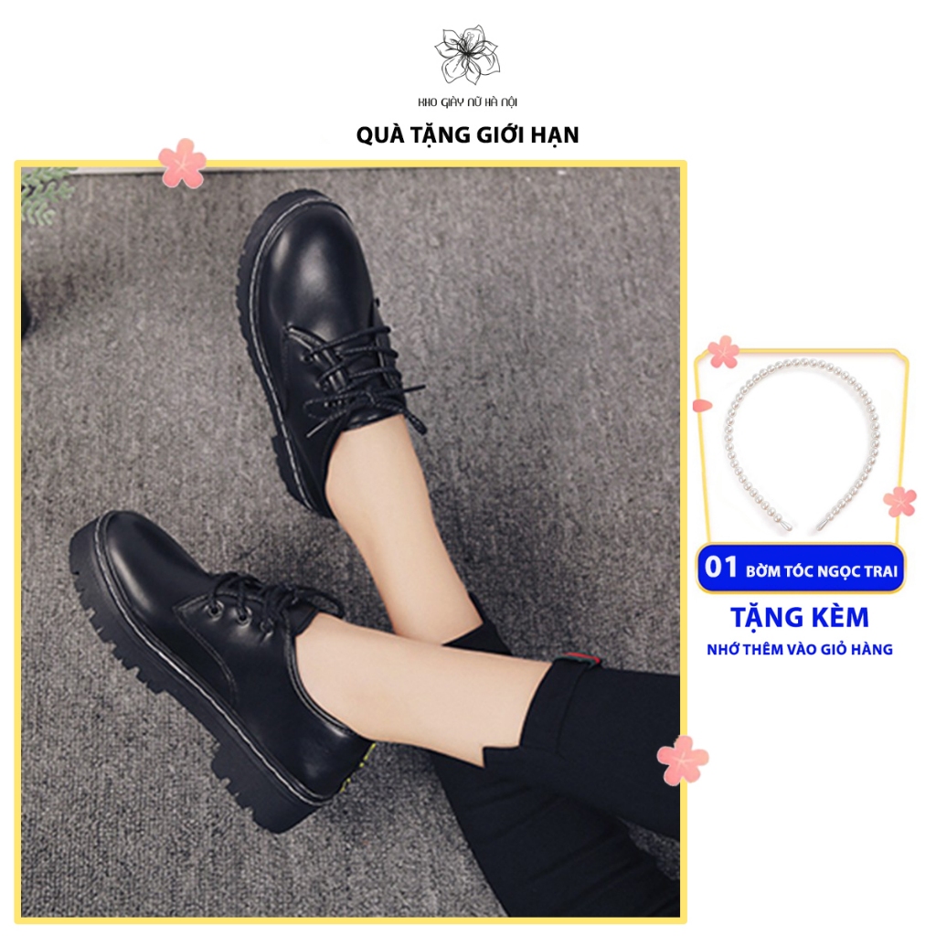 (Hàng có sẵn) giày uzzang Oxford Doctor Nữ