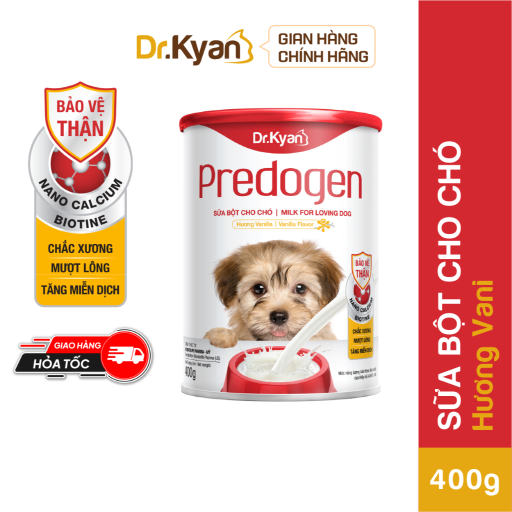 Dr.Kyan - Sữa bột PREDOGEN cho chó lon 400g - DrKyan