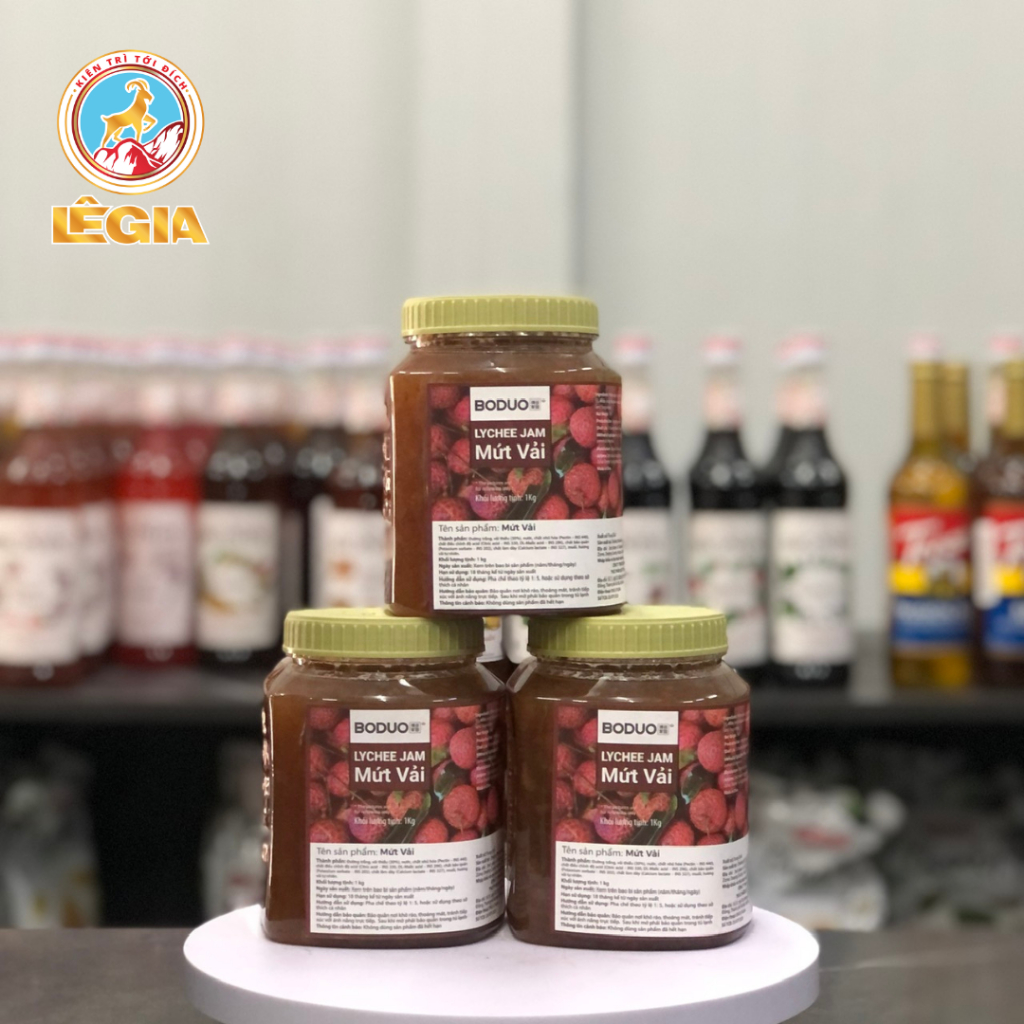 Mứt BODUO Vải 1KG (LYCHEE JAM)