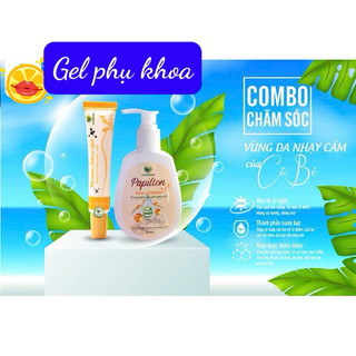 Combo gel phụ khoa_Dung dịch vệ sinh phụ nữ Nano bac không kháng sinh chính hãng TXVN