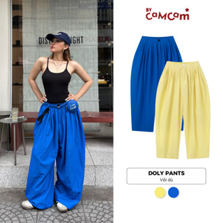 Quần Vải Dù Xếp Ly Bycamcam Dáng Thụng Bycamcam Màu Mới Marine Collection.