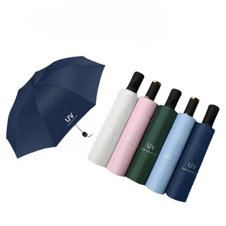 Ô Dù chống Nắng / Chống Tia UV được phủ một lớp PU Nhỏ Gọn Cầm Tay Tiện Lợi