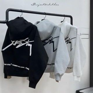 ÁO HOODIE NỈ BOXY AA SIGNATURE LOGO HOODIE AASTU VẢI NỈ CAO CẤP, HÌNH IN KHÔNG BONG TRÓC, KHÔNG XÙ LÔNG