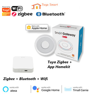 [Zigbee Homekit / Zigbee - BLE ]Bộ Điều Khiển Trung Tâm Zigbee - Ble / Zigbee / Homekit - Wifi / LAN - Tuya / Smartlife