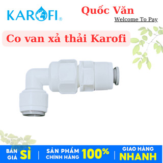 Co van xả thải KAROFI [ CHÍNH HÃNG ] - Co 2 đầu dây 6 mm