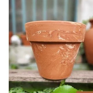 Chậu đất nung - chậu ly gờ đại miệng 23, cao 21