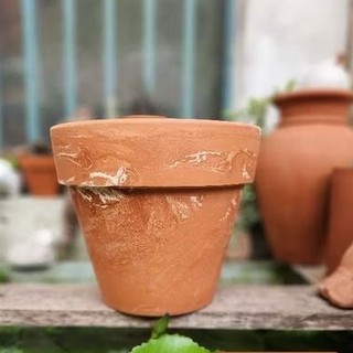 Chậu đất nung - chậu ly gờ đại miệng 23, cao 21