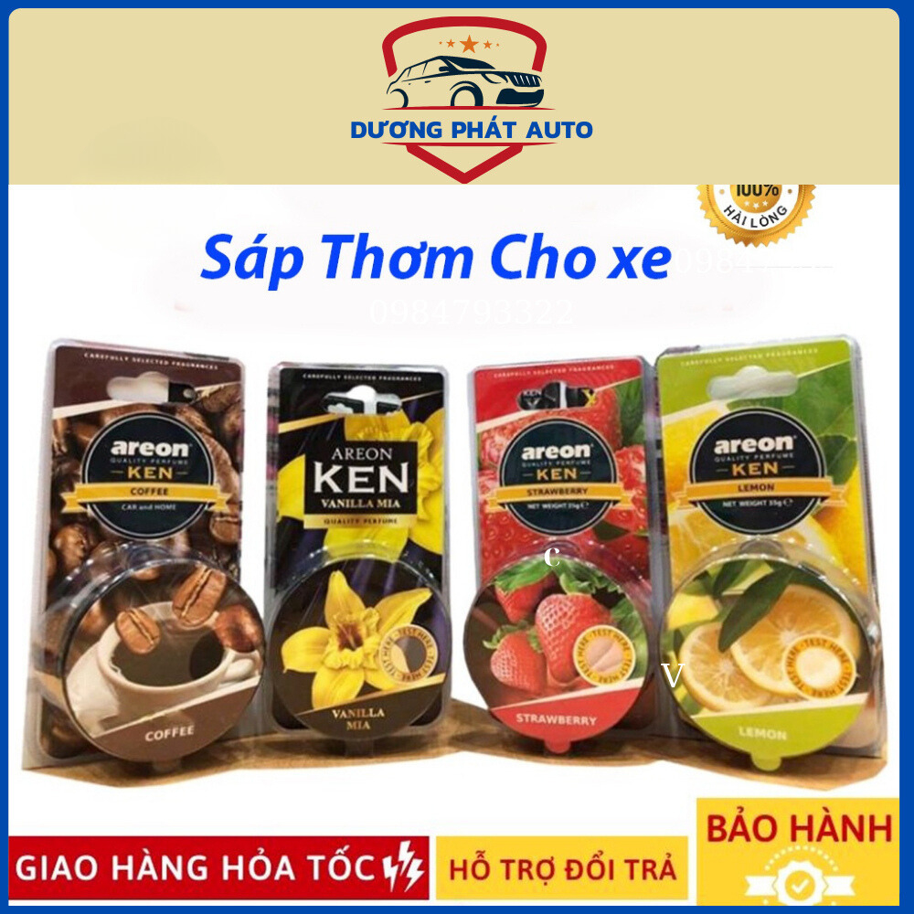 Sáp Thơm AREON ô Tô, AREON Khử Mùi Xe Hơi Cao Cấp Chính Hãng Nhập Khẩu Bulgaria