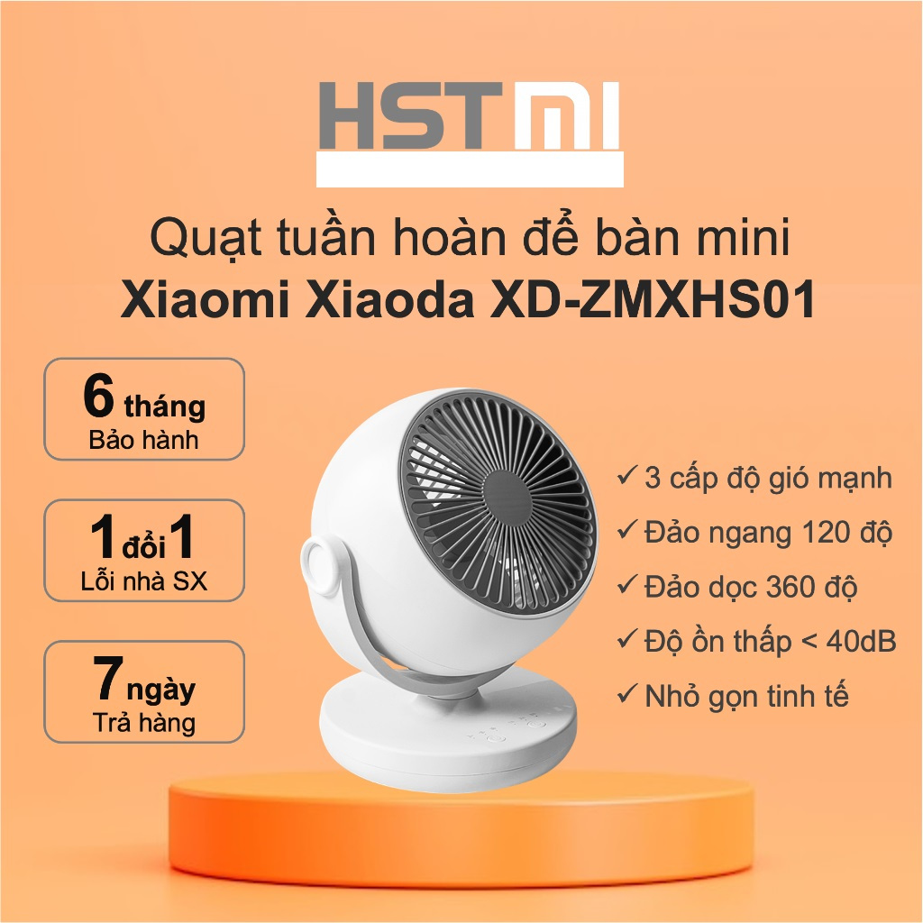 Quạt Tuần Hoàn Để Bàn Xiaoda XD-ZMXHS01