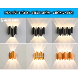 Đèn Hắt Tường Chống Nước 2 Đầu Chiếu Sáng DT-9032 - Thân Nhôm - Chip Led Siêu Sáng - Bảo Hành 1 Năm