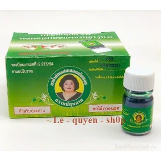 [hàng chính hãng]DẦU BÀ MẬP THÁI LAN - Dầu gió Hoa hồng Thái Lan