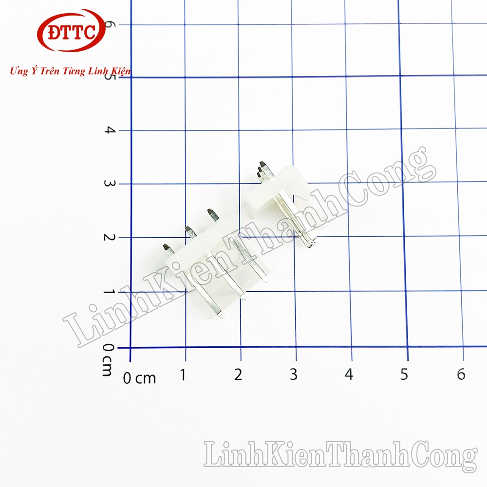 Đế Cắm Header 2P CH5.08 2P 3P Chân Thẳng