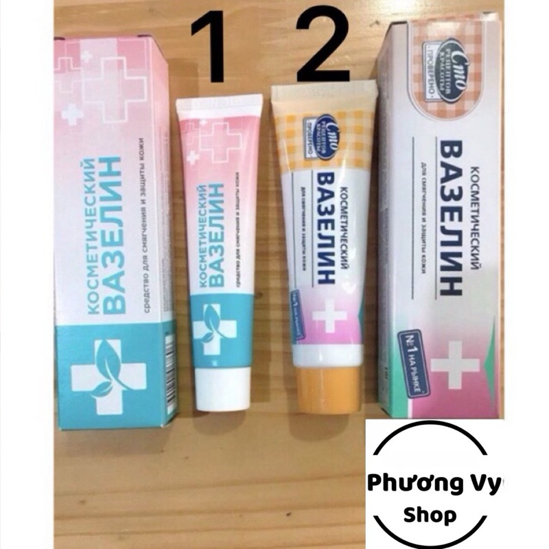 Tuýp Vaseline Nga dưỡng da
