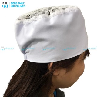 Nón dành cho phụ bếp CÓ LƯỚI TRÊN CHÓP