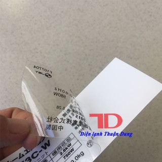 Tem thông số máy lạnh PANASONIC nội địa EX253C
