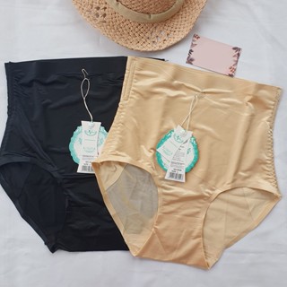  Quần gen bụng satin chống cuộn Siêu thon gọn _ Quần nịt bụng định hình su lụa 8029 vát chéo mặc váy Đầm siết bụng phẳng 