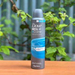  Xịt Khử Mùi Nam Dove Men +Care clear comfort anti iritation 72h powerful protection 148g 