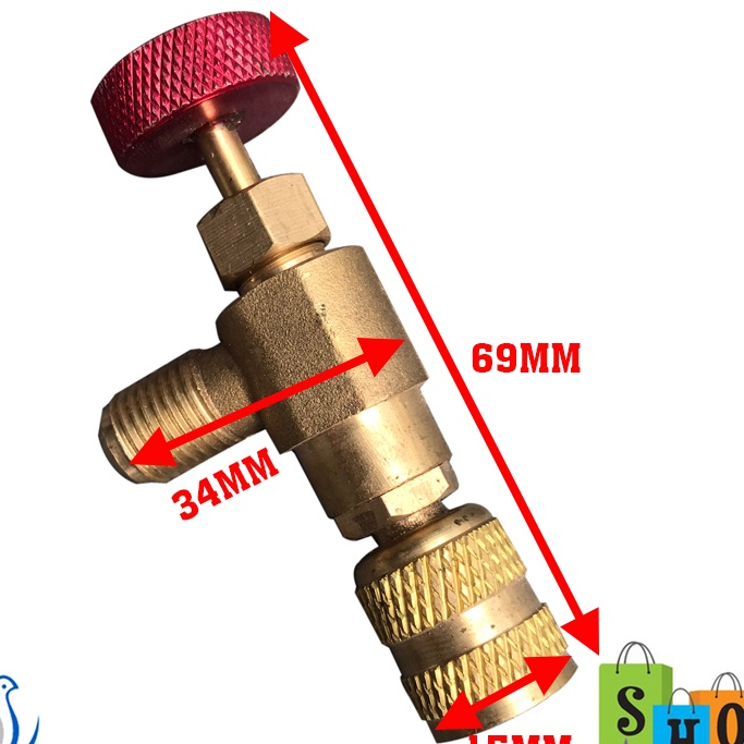 Khóa Gas Chống Bỏng Gas R410 thường