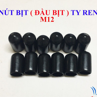 Nút bịt ( Đầu bịt) ty ren M4, M6, M8, M10, M12, M16, M22( Màu Đen)