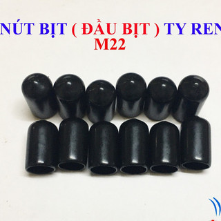 Nút bịt ( Đầu bịt) ty ren M4, M6, M8, M10, M12, M16, M22( Màu Đen)