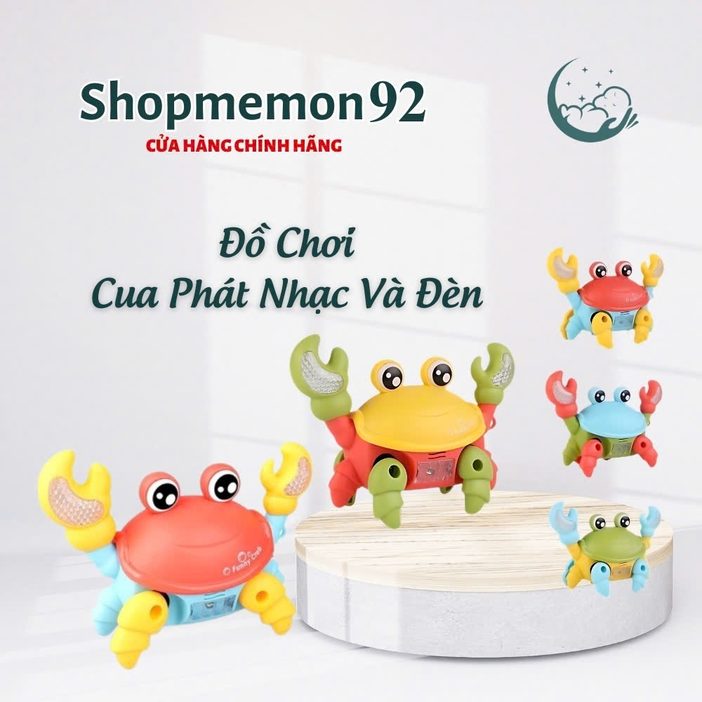 Đồ chơi con cua chạy pin cho bé