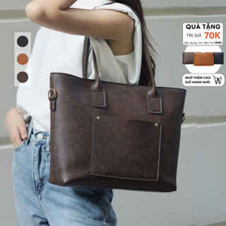 Túi xách nữ da công sở size lớn đi làm tote to giáo viên đi dạy đựng laptop HELEN Limi bags
