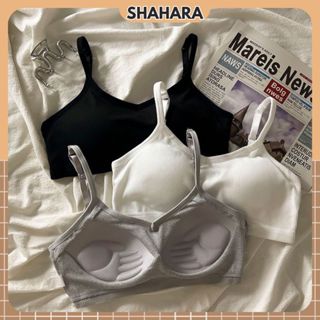Áo lót nữ cotton đệm bàn tay nâng ngực, áo bra học sinh thiết kế mỏng nhẹ chất thun thoáng mát Anm-83