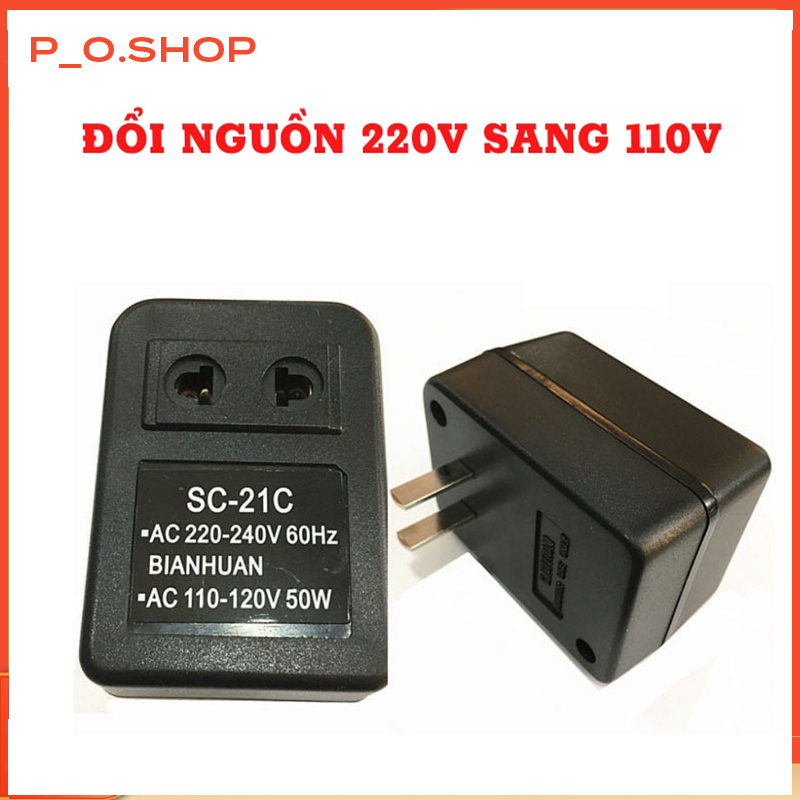 【🔥Rẻ】Máy biến áp điện 220V sang 110V phích cắm chuyển đổi điện áp biến áp cung cấp điện du lịch tại 