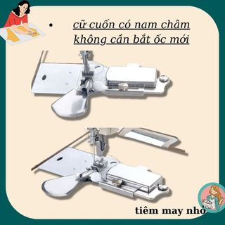 cữ cuốn có nam châm không cần bắt ốc mới hót