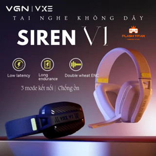Tai nghe Gaming Chụp Tai VGN V1 - Hỗ trợ 3 mode kết nối - Chống ồn - Dùng cho văn phòng và gamer