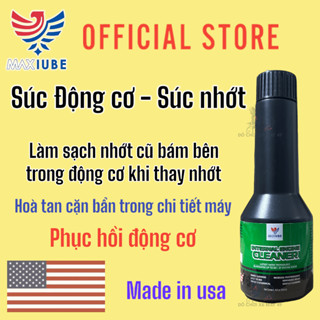 SÚC RỬA ĐỘNG CƠ - SÚC NHỚT Maxlube Usa chính hãng dùng cho xe máy xe tay ga xe số xe côn tay